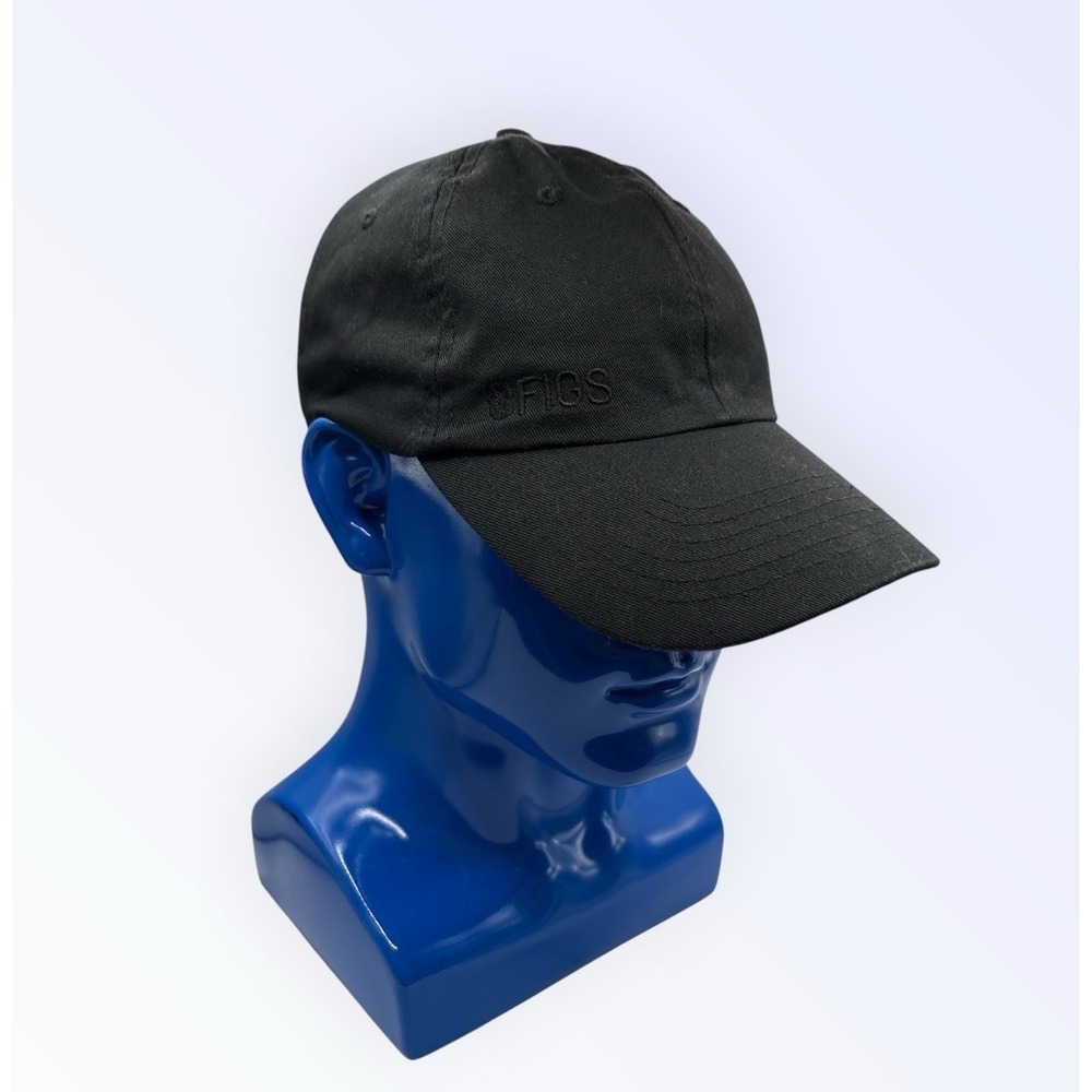 Figs Hat Cap Adult Black Adjustable Strap Activewear  Scrubs‎ Athleisure Logo
